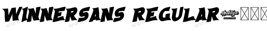 WinnerSans regular字体转换